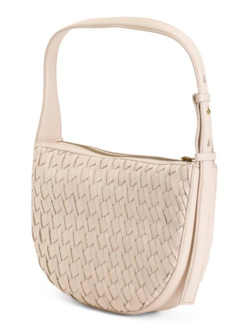 WALTER BAKER Leather Blake Hand Woven Shoulder Bag - Picture 3 of 4